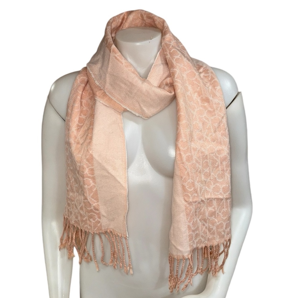 Calvin Klein Light Pink Logo Scarf